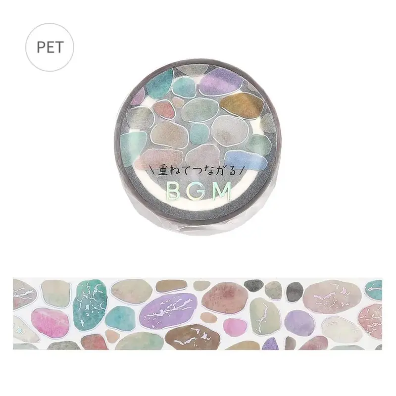 BGM Foil Clear Tape - Pebble