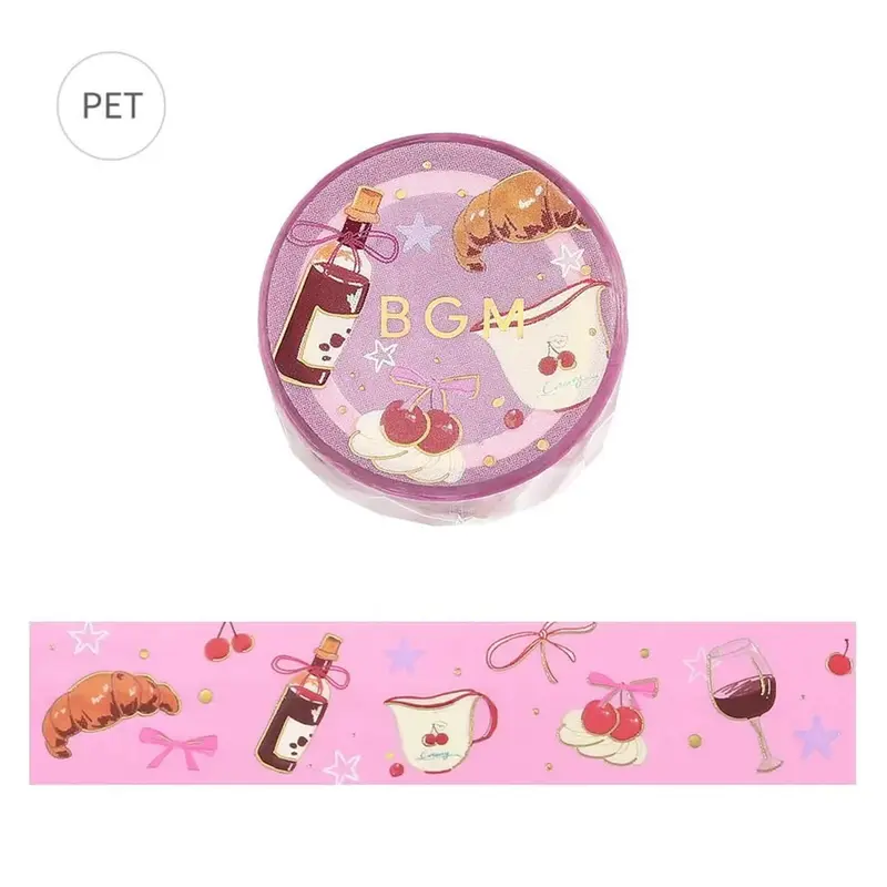 BGM Foil Clear Tape - Sweet Time