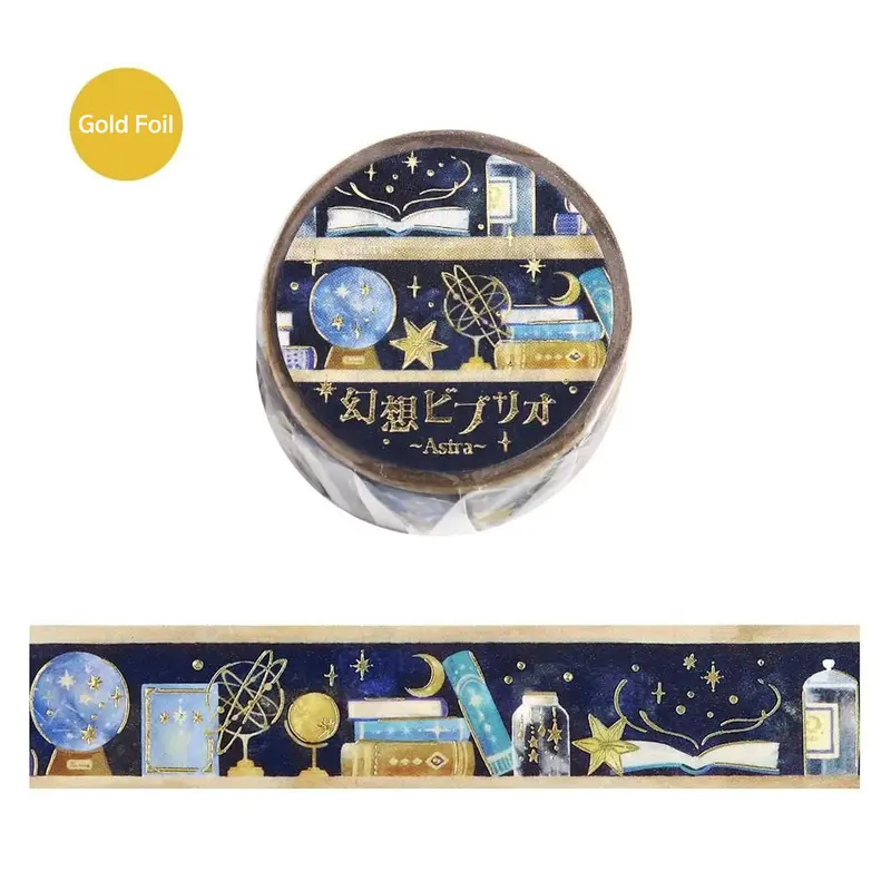 BGM Foil Washi Tape Fantasy Biblio - Astra