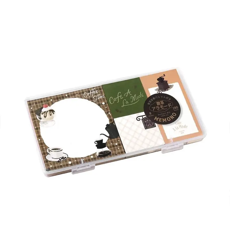 BGM MEMONO Memo Pad Set - Kissaten à la Mode Vol. 2