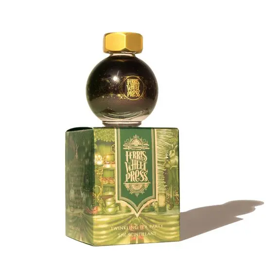 Bläckflaska FerriTales 20 ml - Down the Rabbit Hole - Twinkling Tea Party
