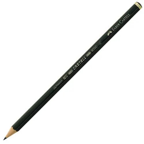 Blyertspenna Faber-Castell, Castell 9000 3H 12/fp