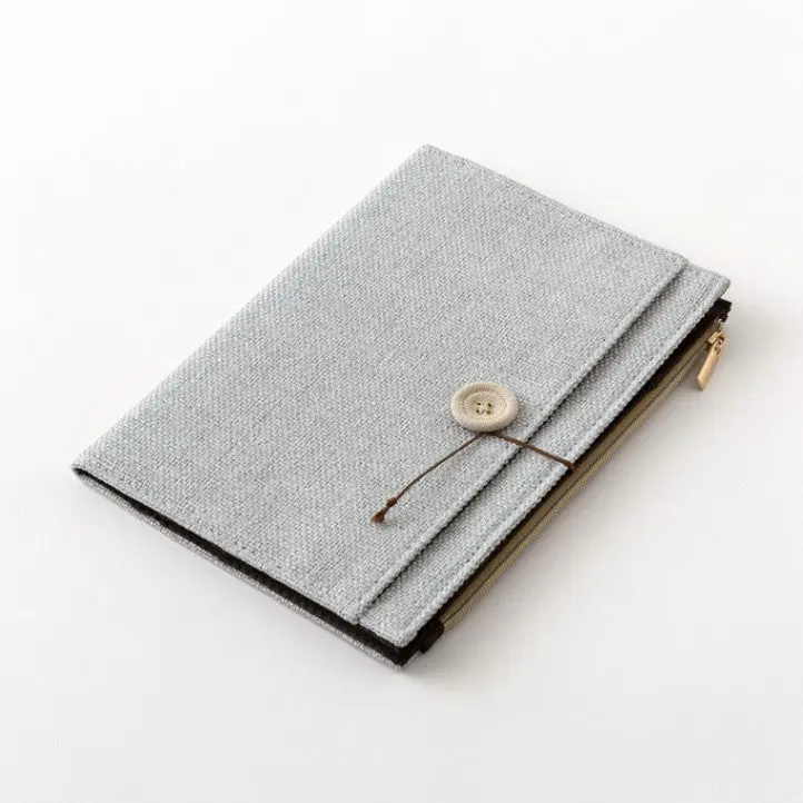 Bokomslag - Yuru Log Notebook B6 - Grey