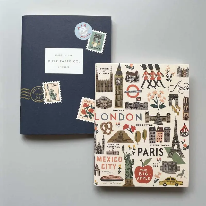 Bon Voyage A6 Notebook set