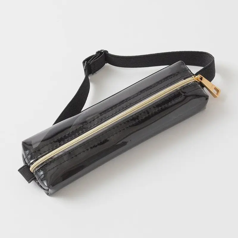 Book band Pen case Clear type - Black
