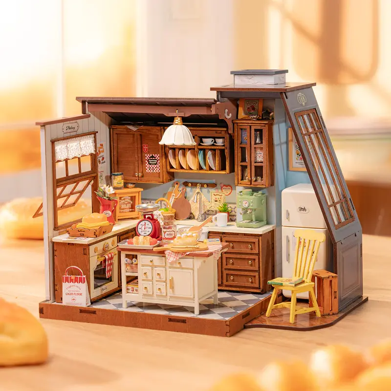 Book nook diorama