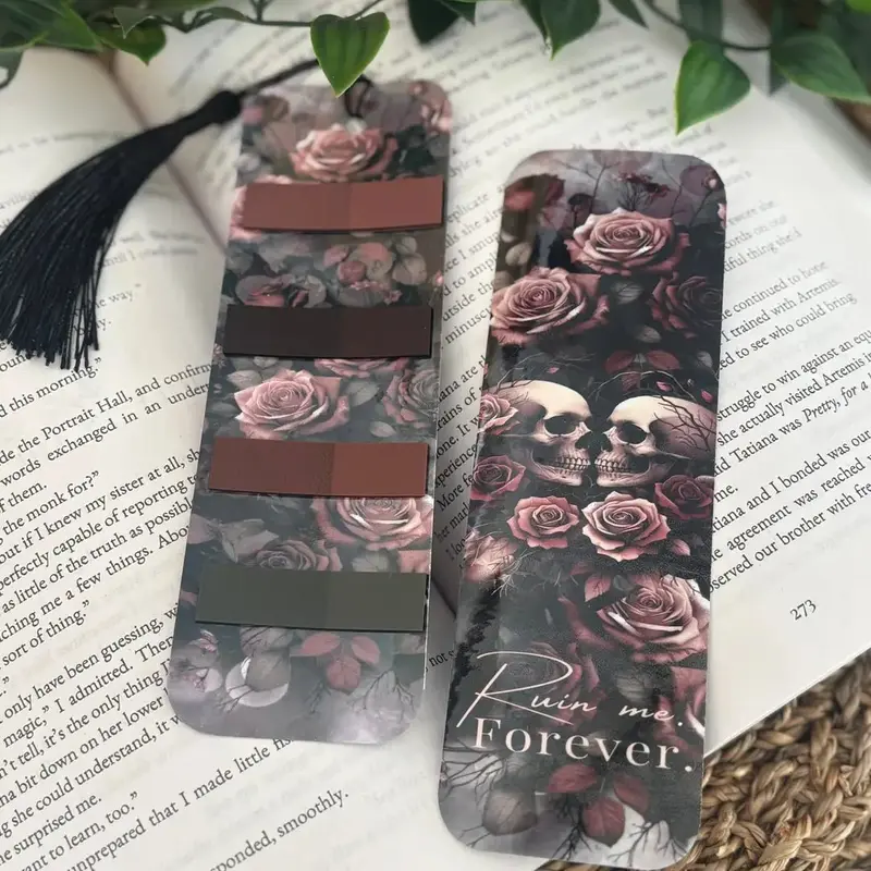 Bookmark With Stickers - Ruin Me Forever