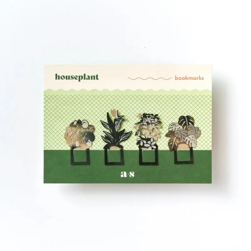Bookmarks Page Markers - Houseplant