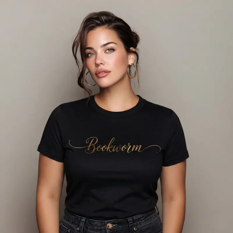 Bookworm Elegance T-Shirt