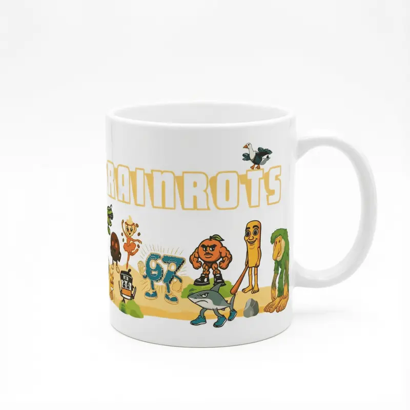 Brainrots mugg – Limited Edition