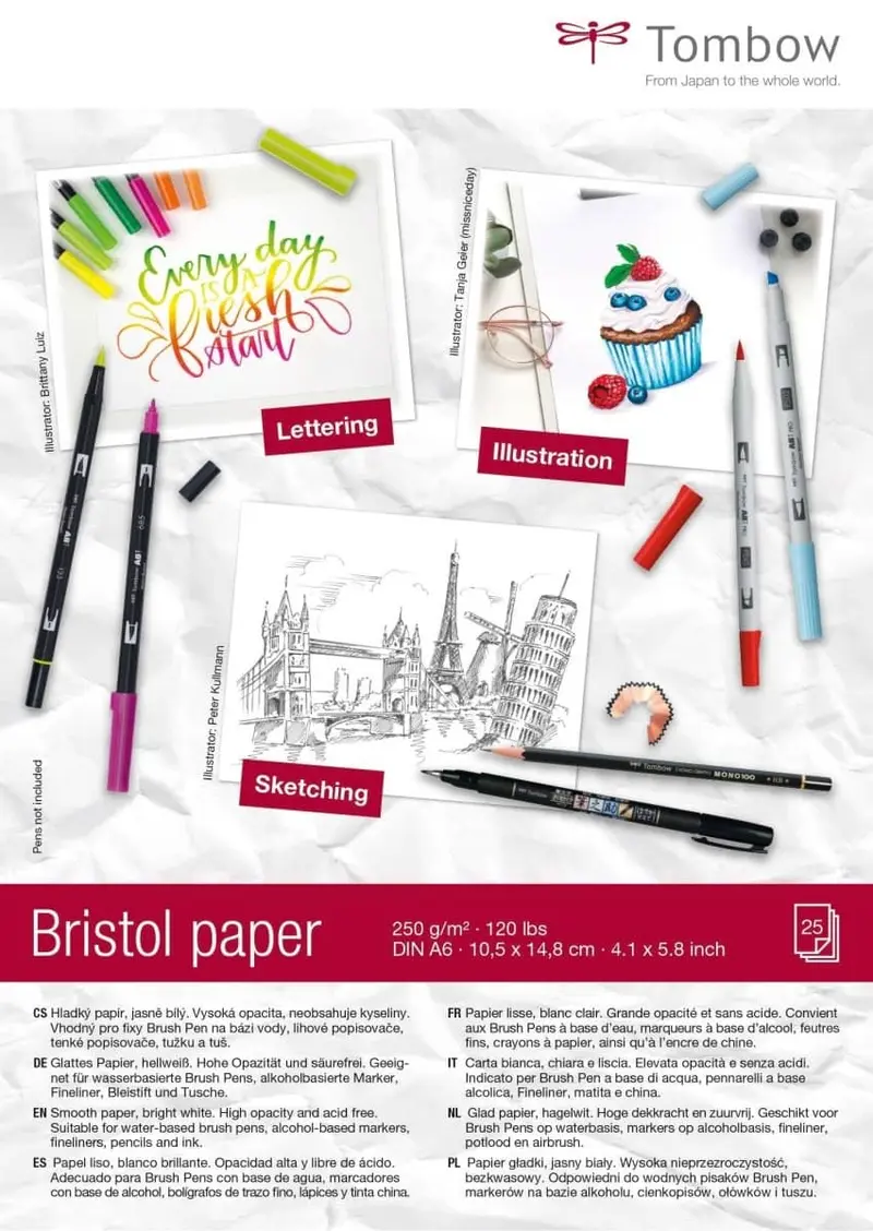 Bristol paper - A6