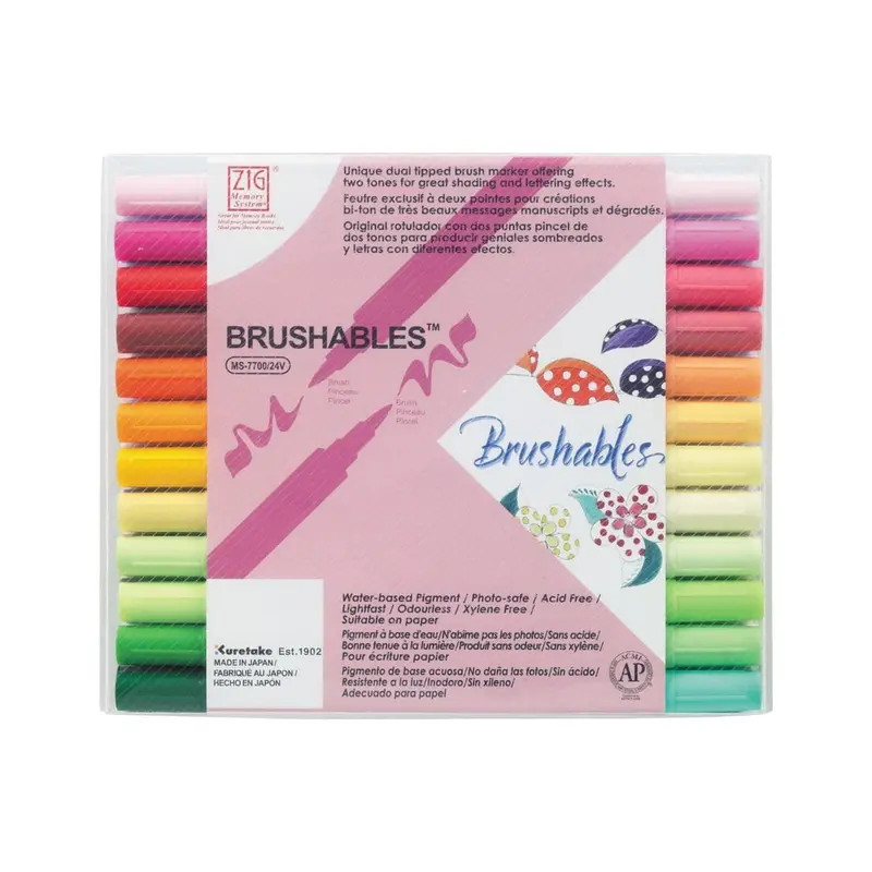 Brushables Brush pen 24-pack