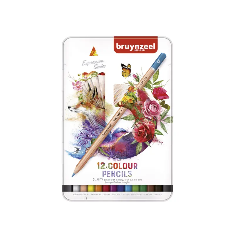 Bryunzeel Expression colour pencils 12