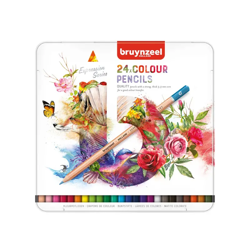 Bryunzeel Expression colour pencils 24