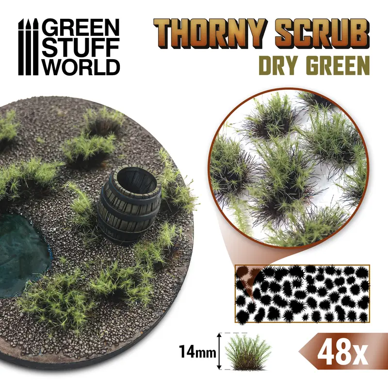 Buskage – Thorny Scrub – 14mm