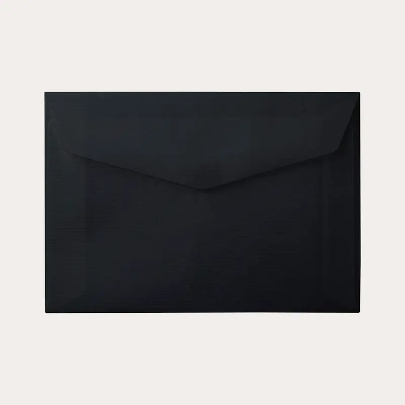 C6 Kuvert 50-pack Svart