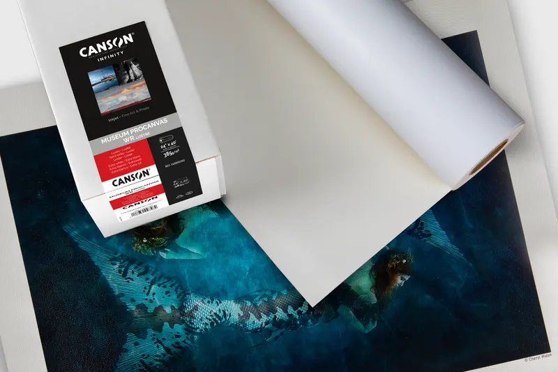 Canson, Museum ProCanvas WR Lustre 100% Cotton, 385 g