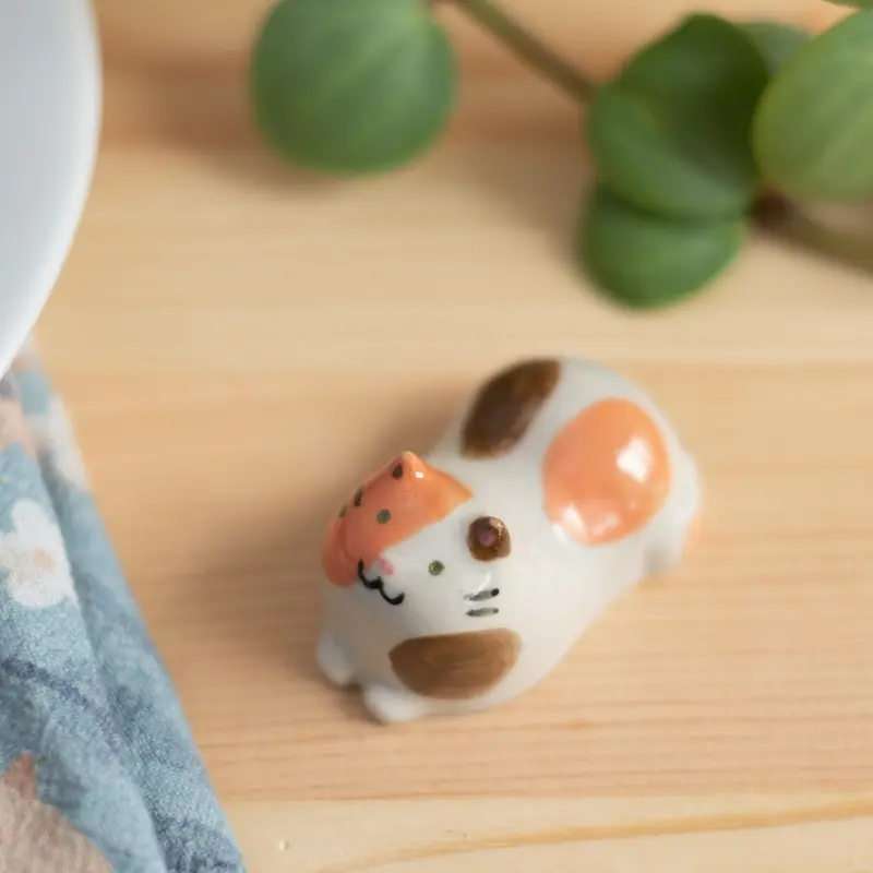 Chopstick rest - Cat, calico