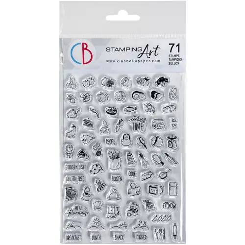 Clear stamps - BuJo Cooking