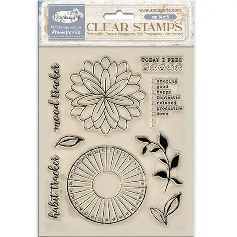 Clear stamps Dewdrop - Habit Tracker