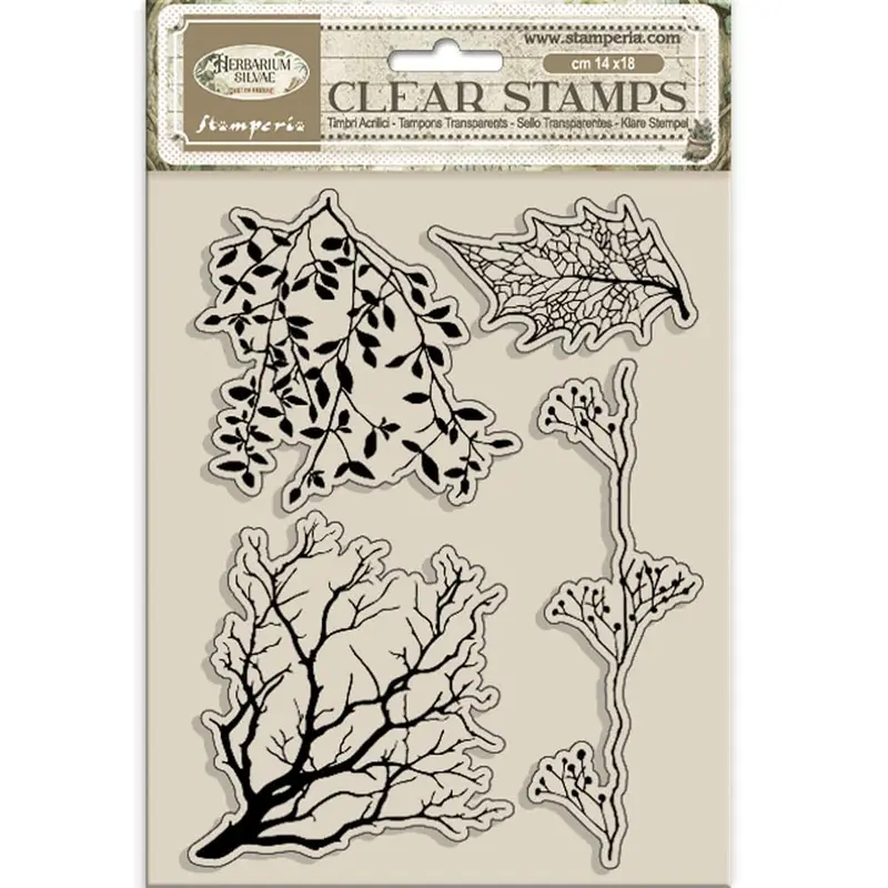 Clear stamps Herbarium Silvae - Branches