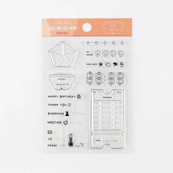 Clear stamps Memo