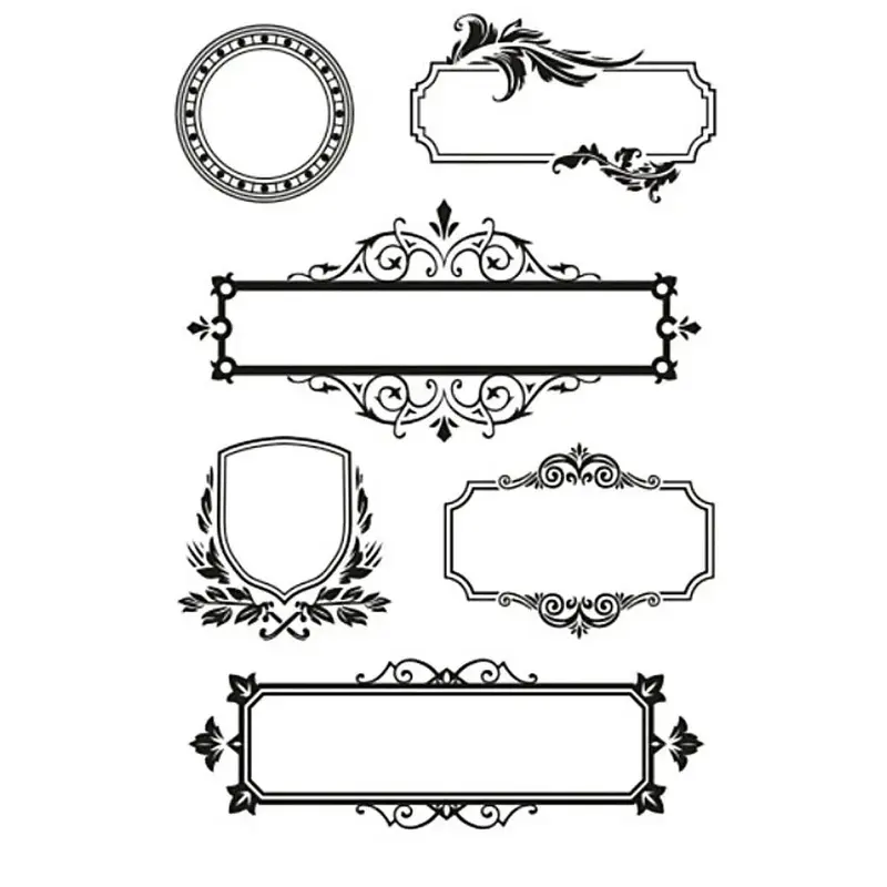 Clear stamps Ramar Med Ornament
