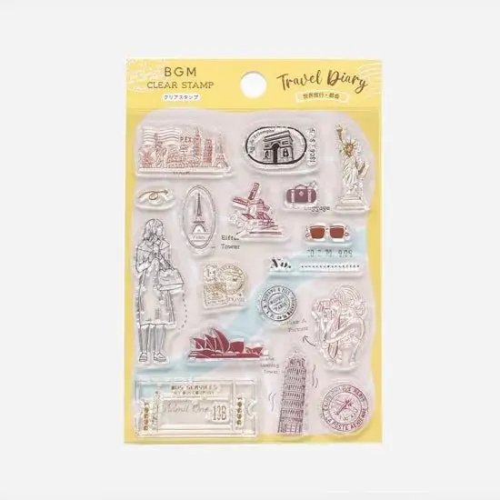 Clear stamps World Travel - Urban