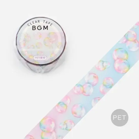 Clear tape Soap Bubble