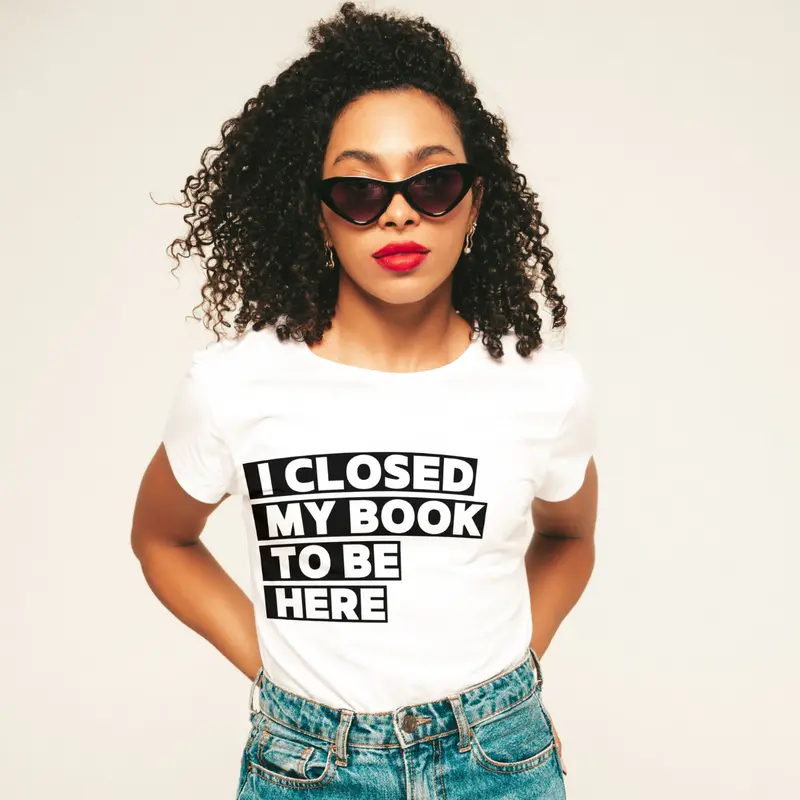 Closed My Book T-Shirt