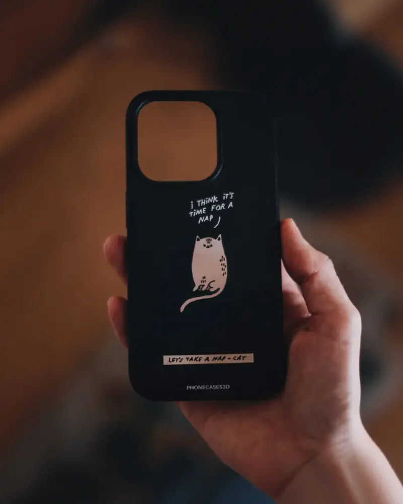 🌱 Compostable 🌱 Phone Case - take a nap !!