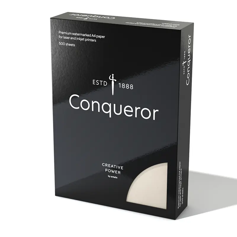 Conqueror Laid Cream 100g 500 A4-ark
