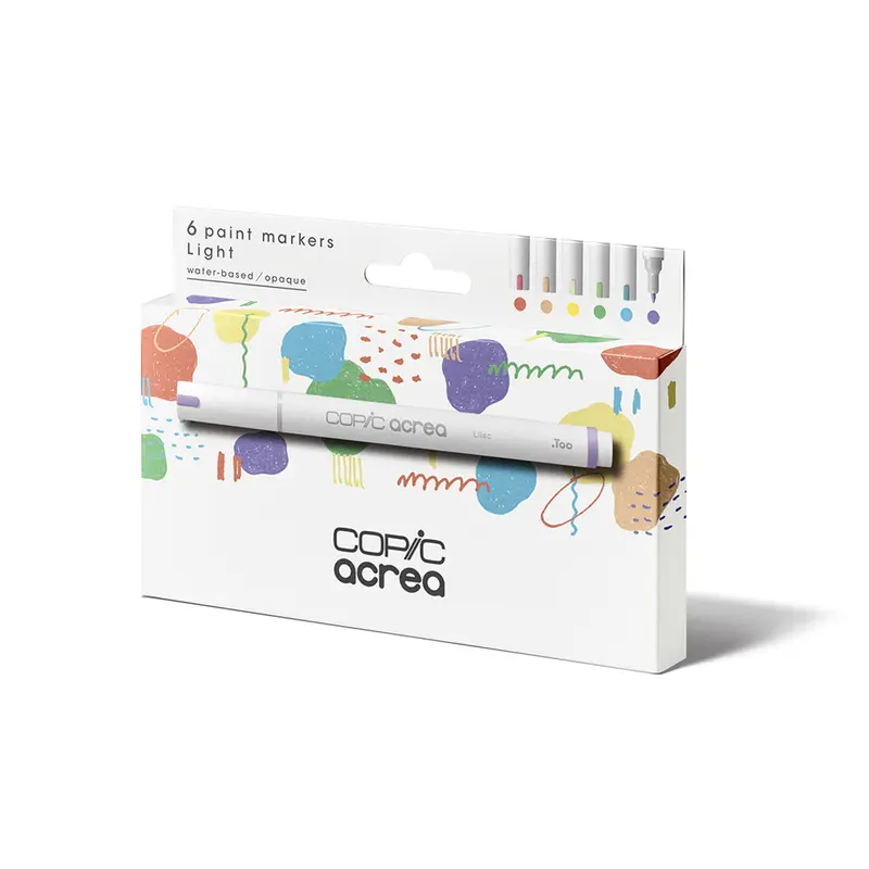 Copic Acrea Paint Marker 6-set Light Colours