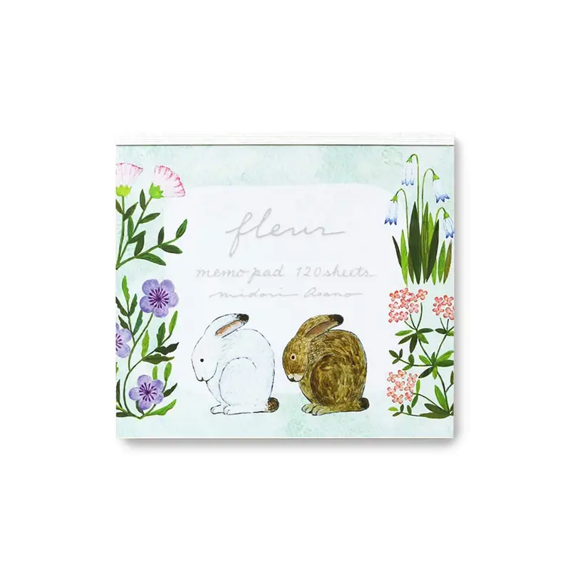 Cozyca Block Memo Pad - Fleur