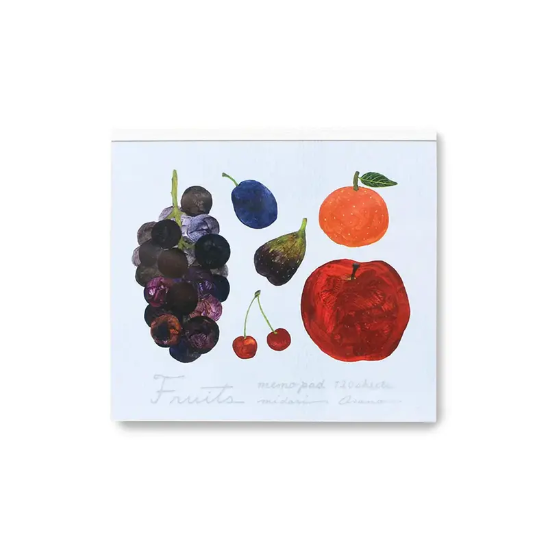 Cozyca Block Memo Pad - Fruits