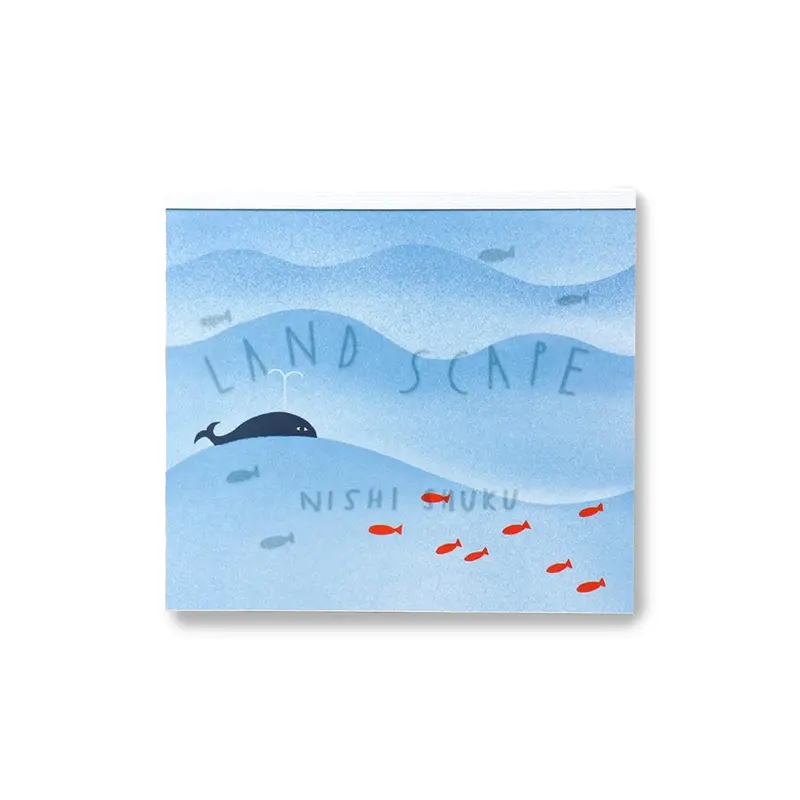 Cozyca Block Memo Pad - Landscape
