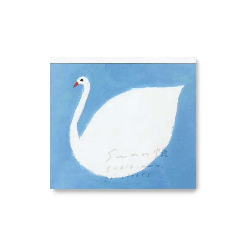 Cozyca Block Memo Pad - Swan Book
