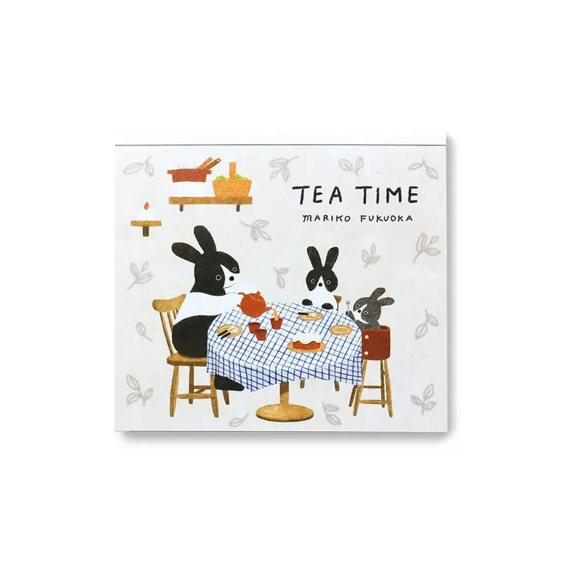 Cozyca Block Memo Pad - Tea Time