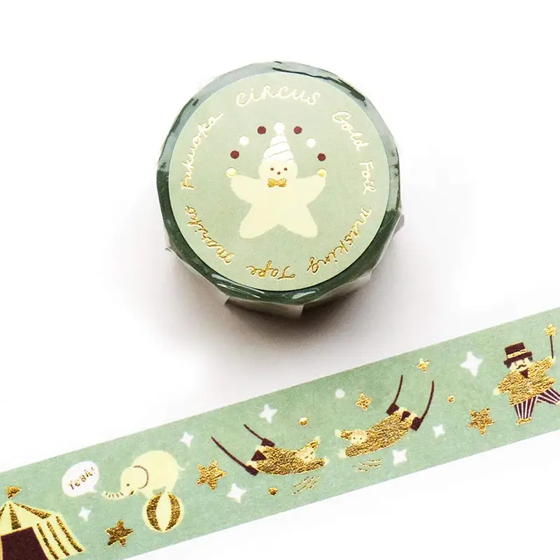 Cozyca Foil Washi Tape - Circus