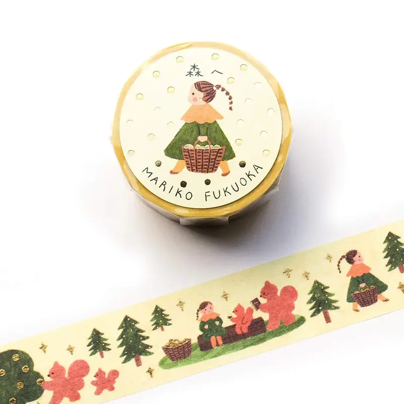 Cozyca Foil Washi Tape - Into the Forest
