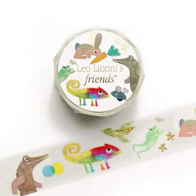 Cozyca Foil Washi Tape - Leo Lionni's Friends