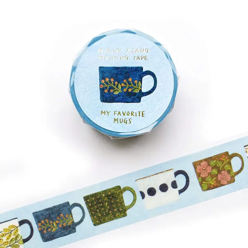Cozyca Foil Washi Tape - My Favorite Mugs