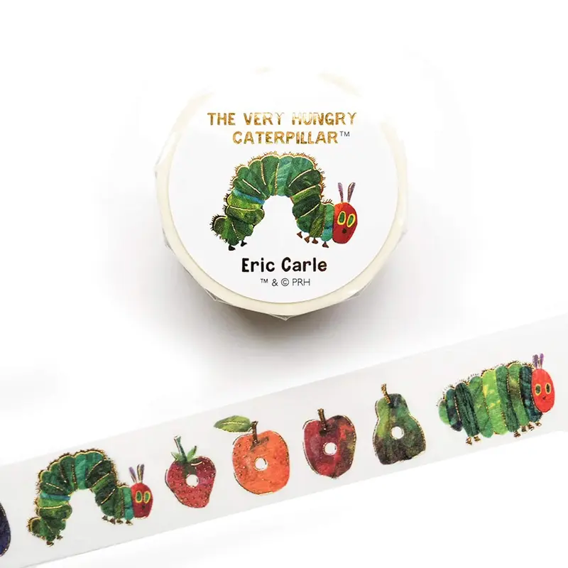Cozyca Foil Washi Tape - The Very Hungry Caterpillar
