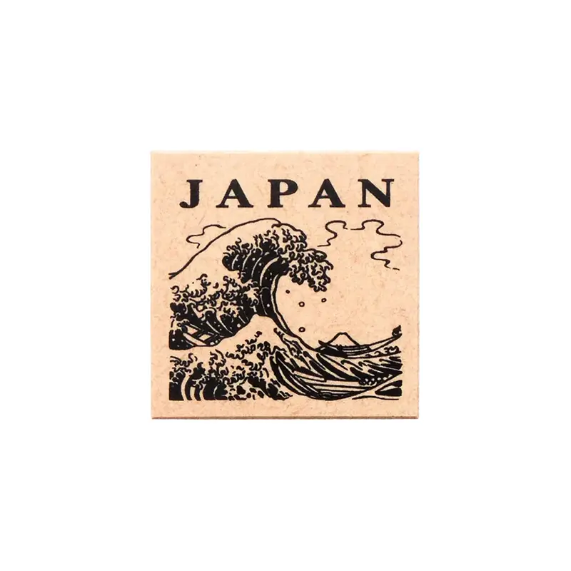 Cozyca Hyogensha Rubber Stamp - The Great Wave off Kanagawa
