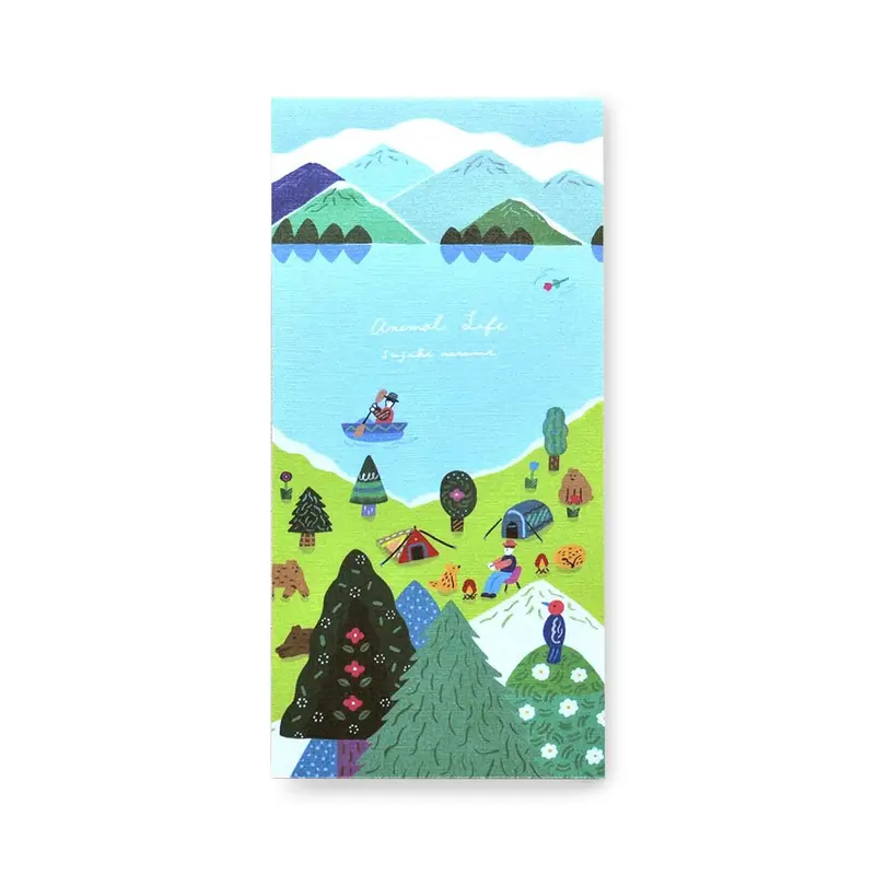 Cozyca Ippitsusen Letter Pad - Animal Life