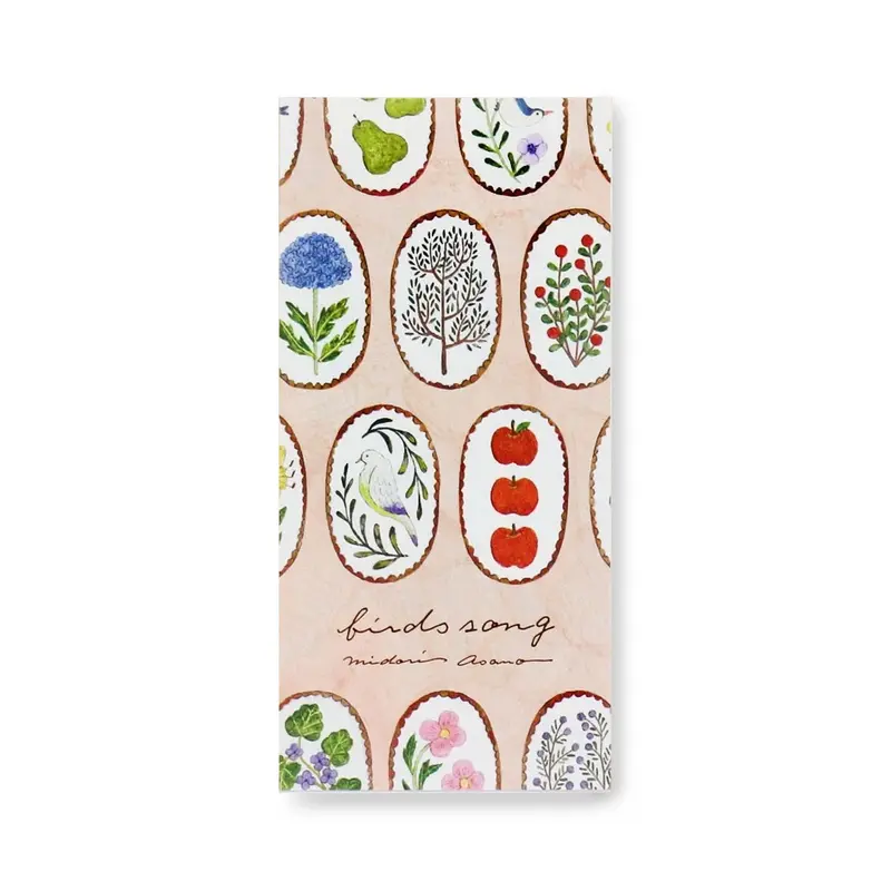 Cozyca Ippitsusen Letter Pad - Birds Song