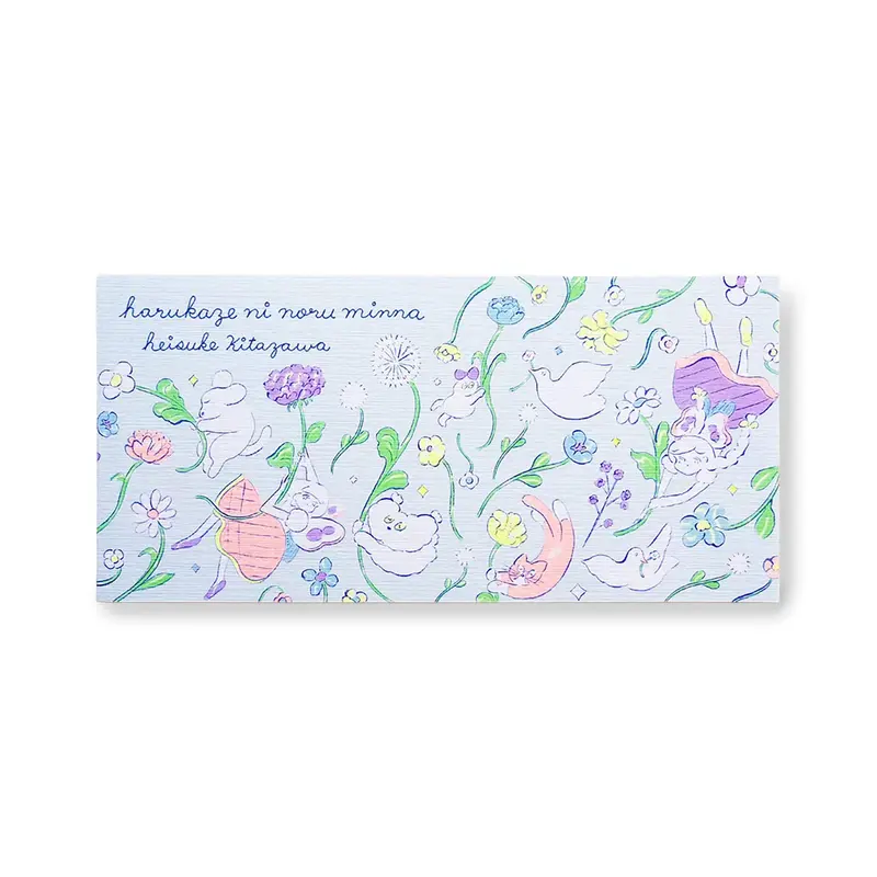 Cozyca Ippitsusen Letter Pad - Everyone Riding the Spring Breeze