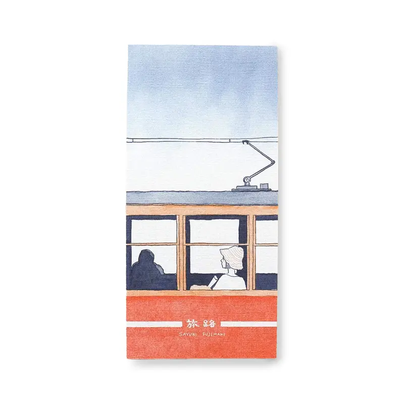 Cozyca Ippitsusen Letter Pad - Journey