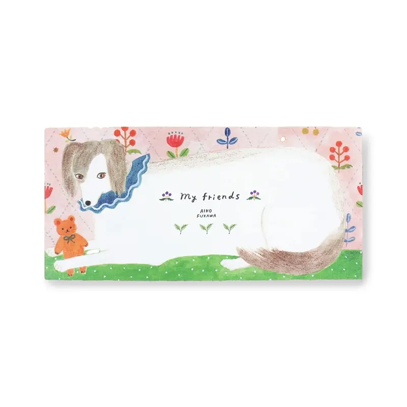 Cozyca Ippitsusen Letter Pad - My Friends