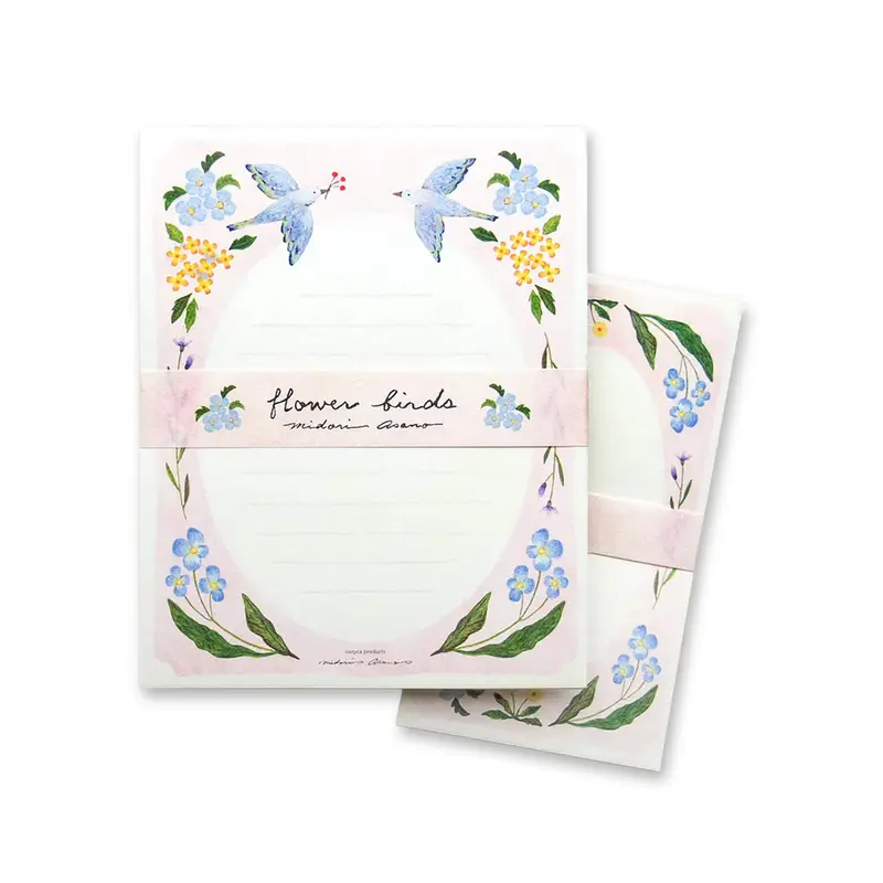 Cozyca Letter Set - Flower Birds